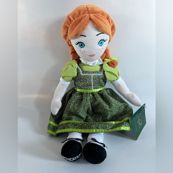 Disney Frozen Broadway Musical Anna Plush Doll The Town of Arendelle 14” New - Picture 1 of 4